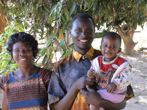 Family in Burundi