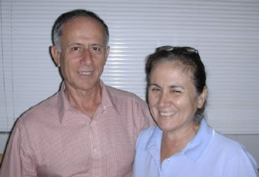 Pastor Manuel and his wife Maria