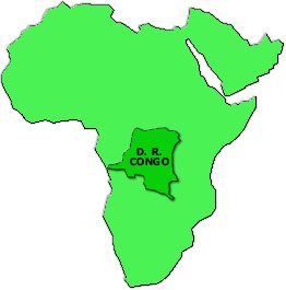 Map of Congo