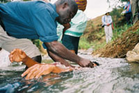 River Baptism  Mount Hagen Rally 2002